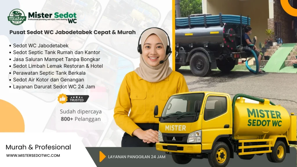 Sedot WC Jakarta | Panggilan 24 Jam Murah